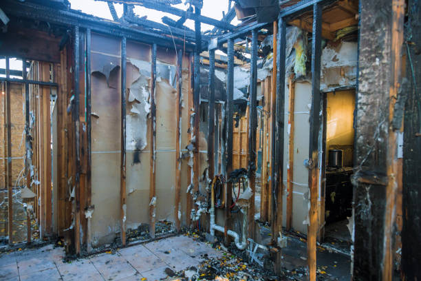 Professional Soot Cleanup technician working in Enumclaw, WA